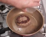 松屋の期間限定！カルボナーラハンバーグ♪作り方6写真
