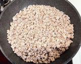 ザーサイ入りひき肉丼作り方2写真