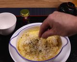 松屋の期間限定！カルボナーラハンバーグ♪作り方14写真