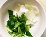 レンジ肉無チクワ味噌ステーキ味野菜炒め作り方6写真