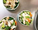 レンジ肉無チクワ味噌ステーキ味野菜炒め作り方11写真