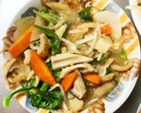 レンジ肉無チクワ味噌ステーキ味野菜炒め作り方18写真
