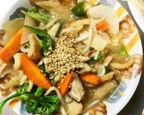 レンジ肉無チクワ味噌ステーキ味野菜炒め作り方19写真