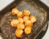 アスパラとベビーホタテのレモンバター炒め作り方4写真