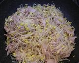 ピリ辛☆豚肉ともやしの高菜炒め作り方3写真