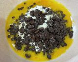 米粉チョコアンドレーズンクッキー作り方1写真