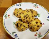 米粉チョコアンドレーズンクッキー作り方4写真