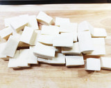 高野豆腐とほうれん草、油揚げの玉子とじ！作り方2写真