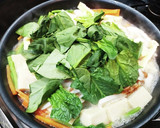 高野豆腐とほうれん草、油揚げの玉子とじ！作り方6写真