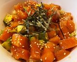 究極のサーモン丼作り方4写真
