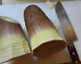 タケノコと鶏肉のカラフルパスタ作り方1写真