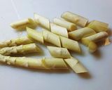 タケノコと鶏肉のカラフルパスタ作り方3写真