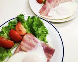 ◇たまには本格!ベーコン&エッグ☆◇作り方3写真