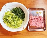 春キャベツで☆野菜たっぷり餃子作り方1写真