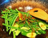インゲンときゅうりのサラダ☆胡麻味噌花椒作り方11写真