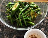 インゲンときゅうりのサラダ☆胡麻味噌花椒作り方12写真