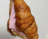 簡単サクサク★クロワッサンでホットサンド作り方2写真