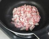 みじん切り白菜と豚肉のとろとろあんかけ作り方2写真