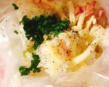 ベーコンチーズおにぎり作り方2写真