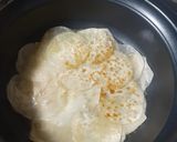 残り物餃子の皮で酒蒸しケチャップ味作り方3写真