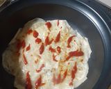 残り物餃子の皮で酒蒸しケチャップ味作り方5写真