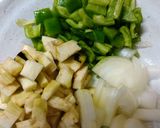 焼肉のたれ味ナスとろライスピーマン入り作り方1写真