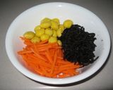 簡単☆でこぼこ☆お豆腐のかきあげ作り方1写真