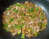 焼肉のたれ味ナスとろライスピーマン入り作り方7写真