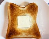 レモンペーストで♪チーズケーキ風トースト作り方2写真