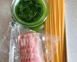 パセリジェノベーゼパスタ作り方1写真
