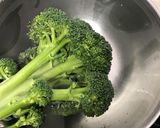 レンチンブロッコリー作り方1写真
