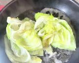 簡単！レタスの丸焼きバター醤油チーズ！作り方4写真