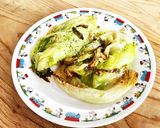 簡単！レタスの丸焼きバター醤油チーズ！作り方6写真