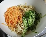 豆腐皮の中華サラダ作り方2写真