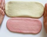 生地をぐるぐる巻いてうずまき桜パン作り方10写真
