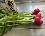 簡単！はつか大根の和物☆作り方1写真