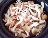 【土鍋】鮭ときのこの炊き込みご飯作り方4写真