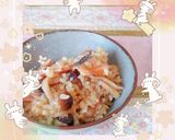 【土鍋】鮭ときのこの炊き込みご飯作り方5写真