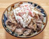 豚こま肉の生姜焼き丼☆デカ盛り風作り方8写真