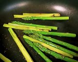 アスパラのフライパン焼き作り方3写真