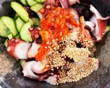 だし香るタコきゅうりキムチ♪作り方1写真