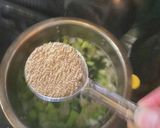 煮汁を利用のネギワカメ卵スープ(3人分)作り方3写真
