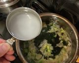 煮汁を利用のネギワカメ卵スープ(3人分)作り方6写真