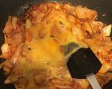 調味料不要!豚キムチ卵とじ+追い黄身作り方3写真
