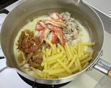 ズワイ蟹がハンパない！蟹グラタン。作り方9写真