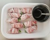 肉巻きスナップえんどう作り方2写真