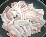 超簡単！豚バラ肉と新玉ねぎの甘辛炒め煮！作り方4写真