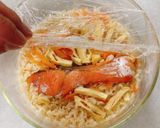 レンジで簡単★鮭の炊き込みご飯作り方3写真