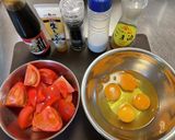 辛名 類のトマたま作り方1写真