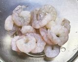 えびとチンゲン菜の生姜風味あんかけ作り方2写真